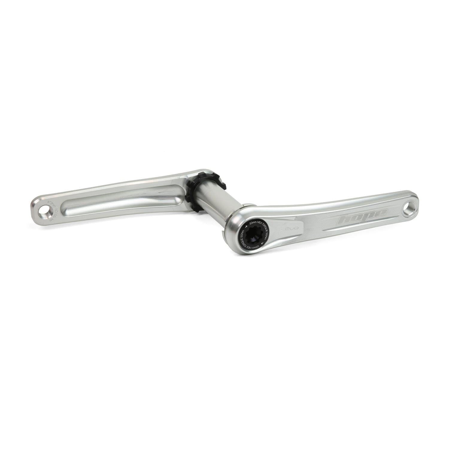 Bielas HOPE EVO caja 83 mm (sin estrella) Plata
