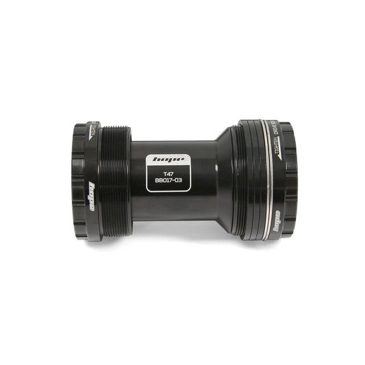 Platos y bielas HOPE T47 68/73 mm Eje 30 mm #BBT476830SSN Negro