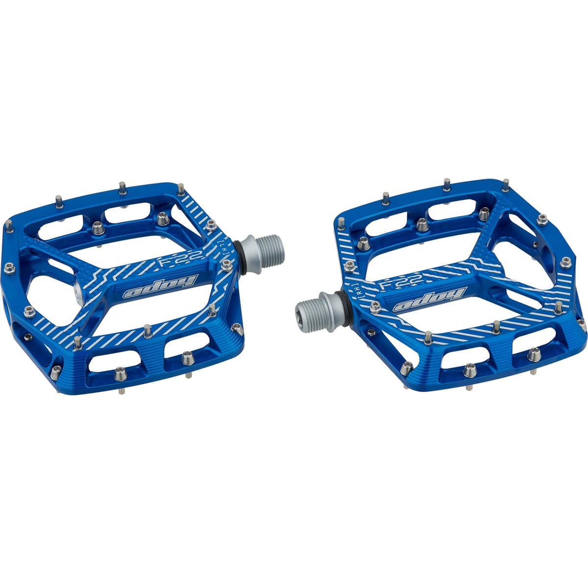 Pedales planos HOPE F22 Azul