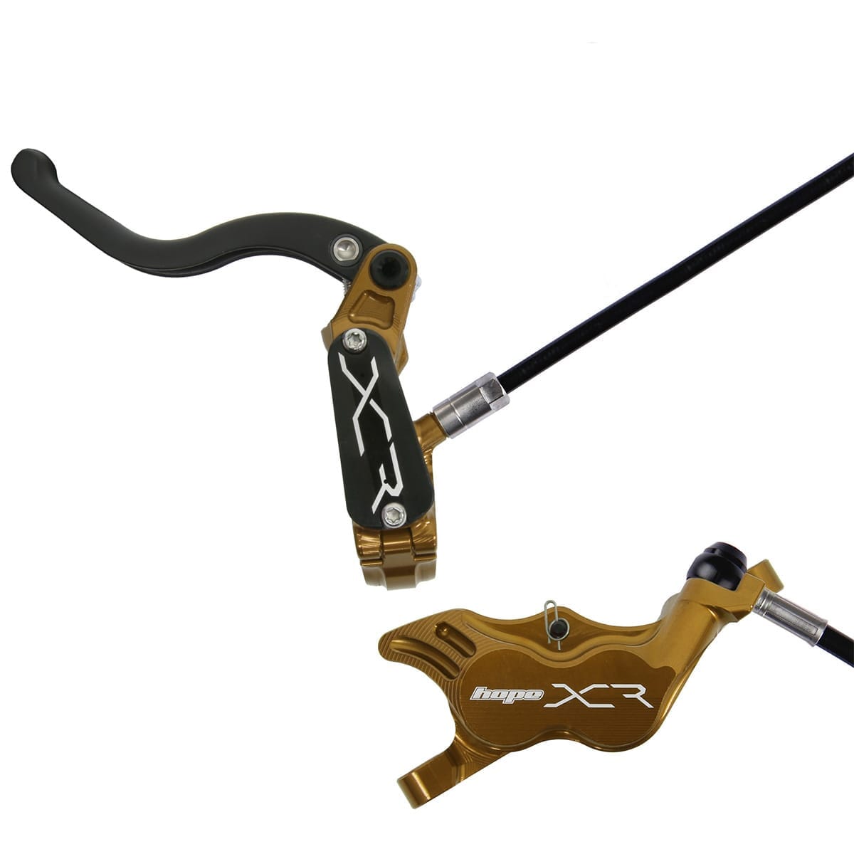 Frenos sin disco HOPE XCR PRO E4 Bronce