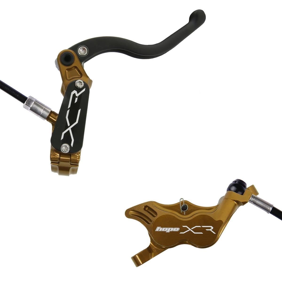 Frenos sin disco HOPE XCR PRO E4 Bronce