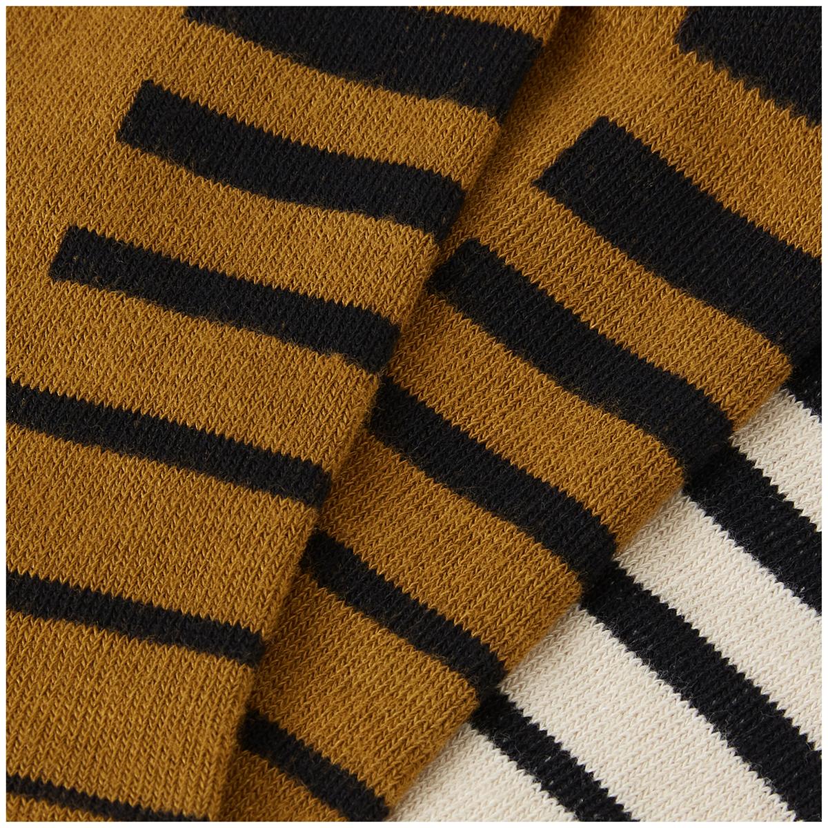 Calcetines ENDURA COOLMAX STRIPE 2-Pair Bronce/Rojo
