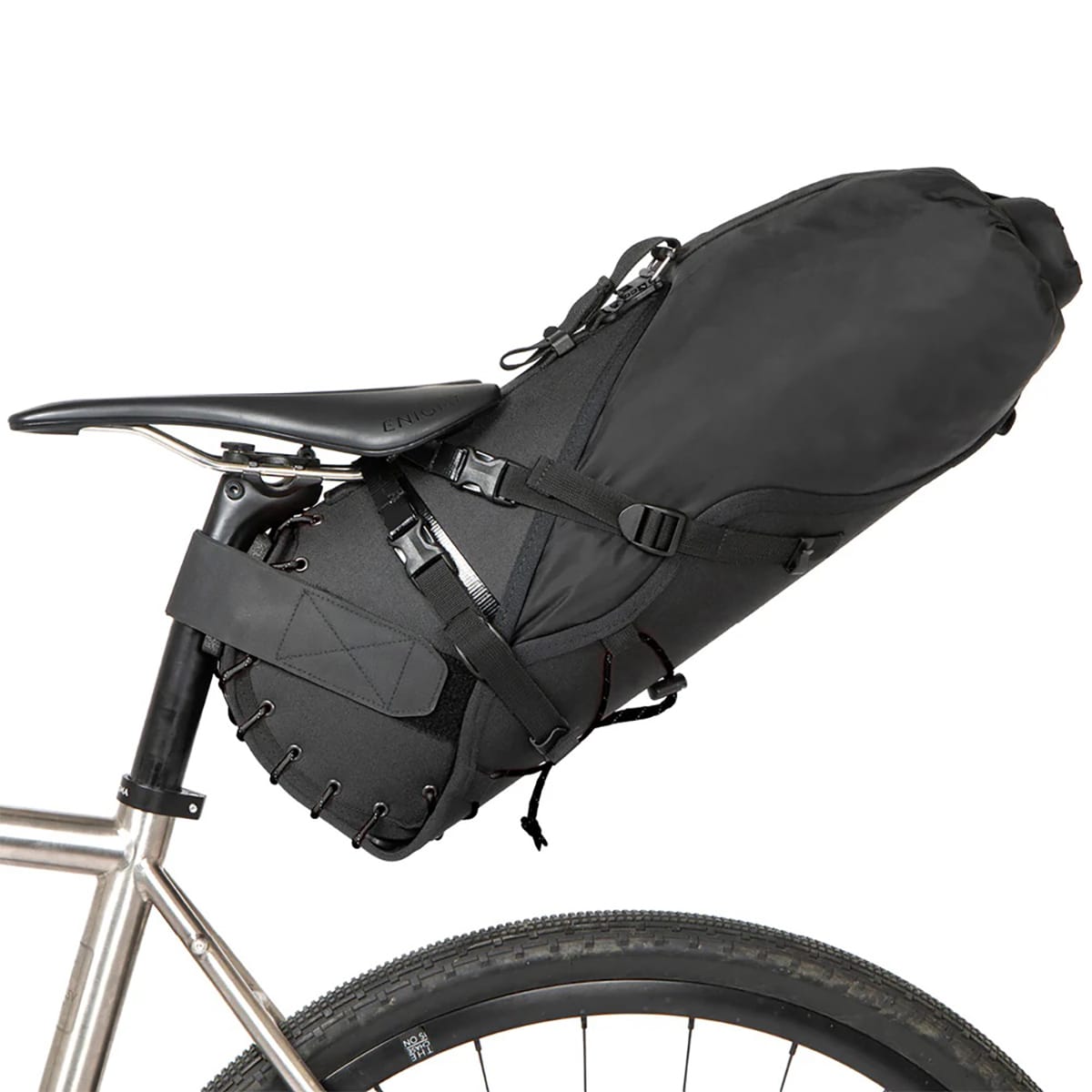 RESTRAP SADDLE BAG 18 L Negro + DRY BAG Negro