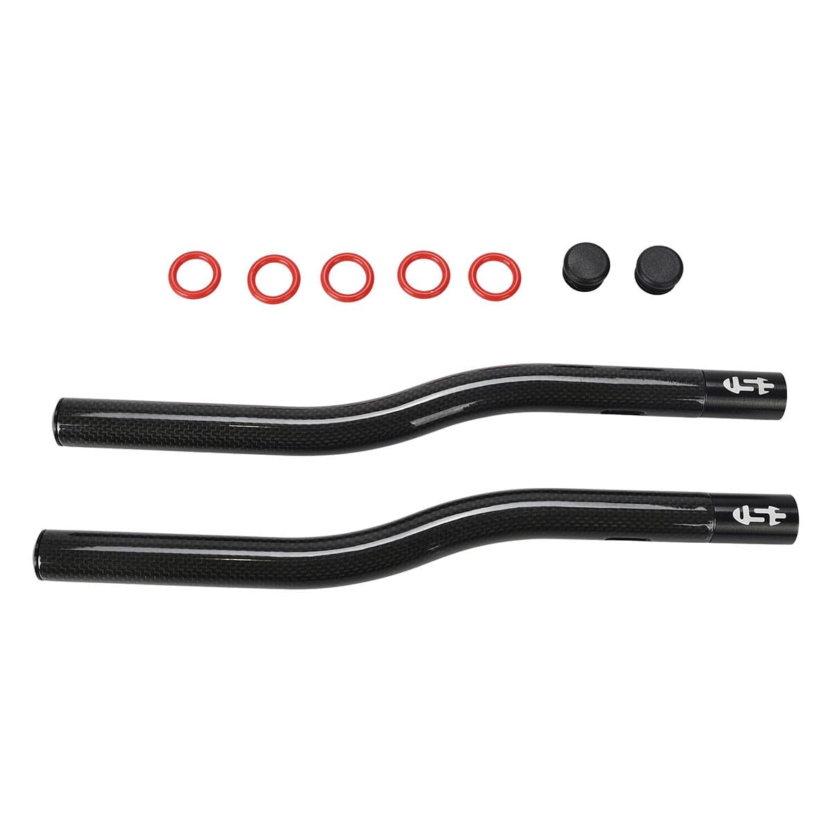 Extensions de Prolongateurs USE AERO 320mm - S-BEND SET - Carbone