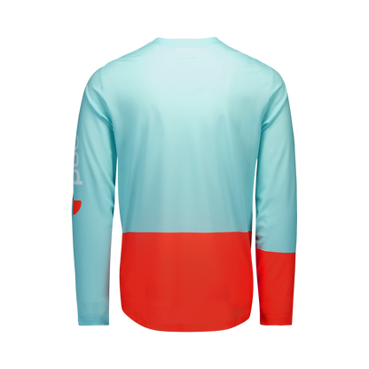 Maillot POC MOTION AIR Mangas Largas Azul/Naranja