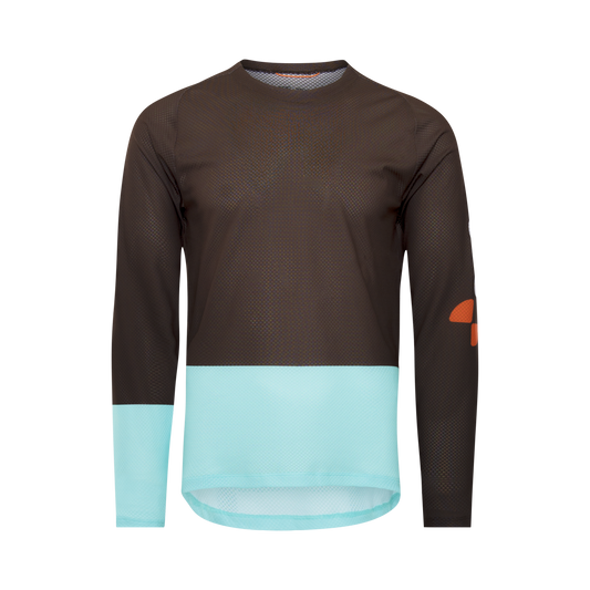 Maillot de manga larga POC MOTION AIR Bronce/Azul