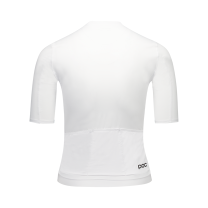 Maillot POC CADENCE Manga Corta Blanco
