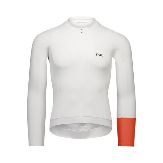 Maillot de manga larga POC CADENCE Blanco