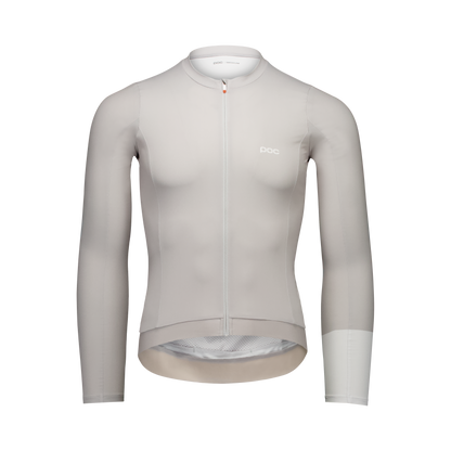 Maillot POC CADENCE Manga Larga Gris