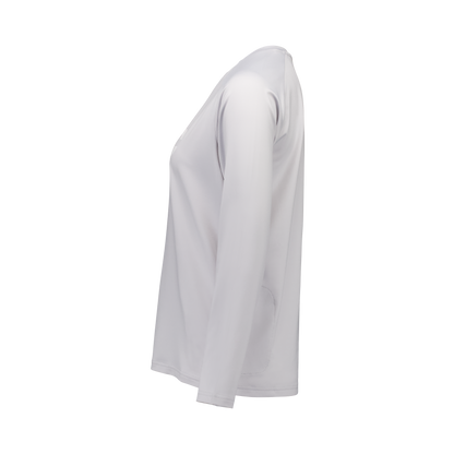 Maillot POC REFORM ENDURO Mangas Largas Mujer Gris Claro