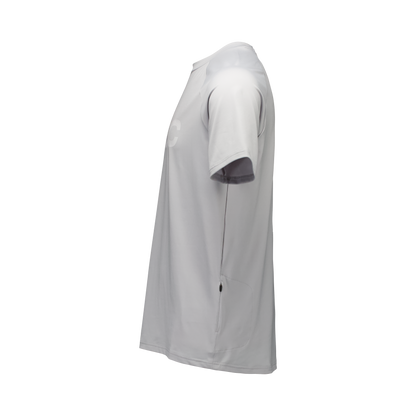 Maillot POC REFORM ENDURO Mangas Cortas Gris Claro