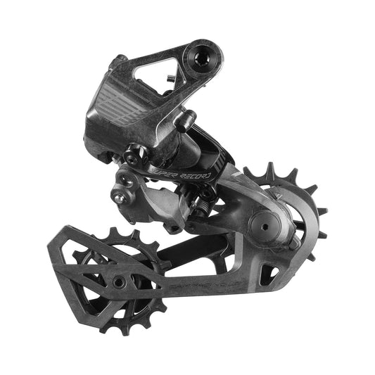 Cambio trasero CAMPAGNOLO SUPER RECORD WRL de 13 velocidades con montaje directo – vista del producto sobre fondo blanco