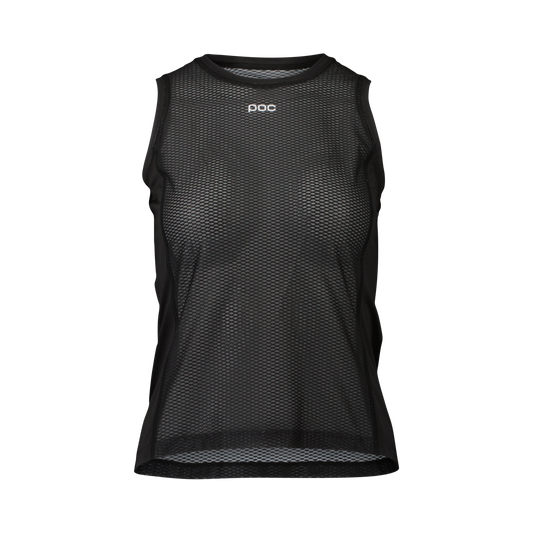 POC ESSENTIAL Ropa interior sin mangas para mujer Negro