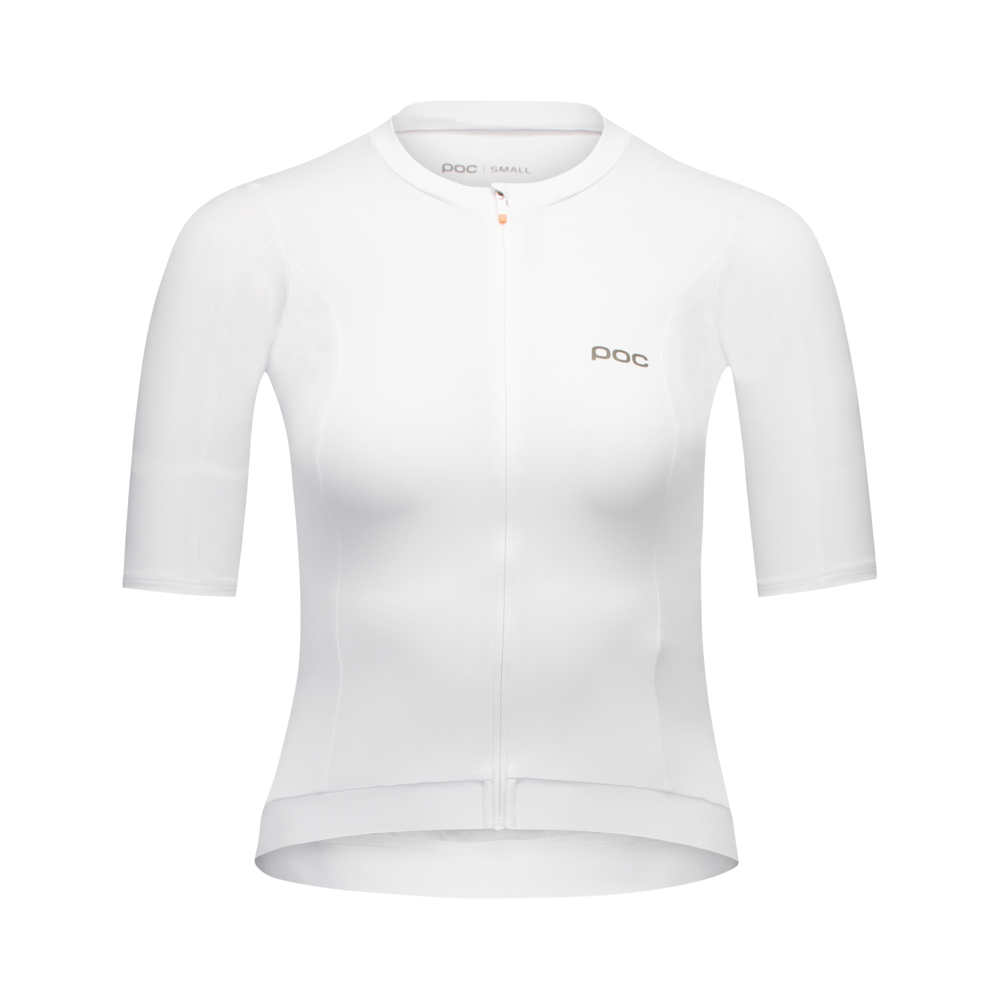 Maillot POC CADENCE de manga corta para mujer Blanco