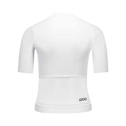 Maillot POC CADENCE Mujer Manga Corta Blanco