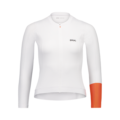 Maillot POC CADENCE Mujer Mangas Largas Blanco