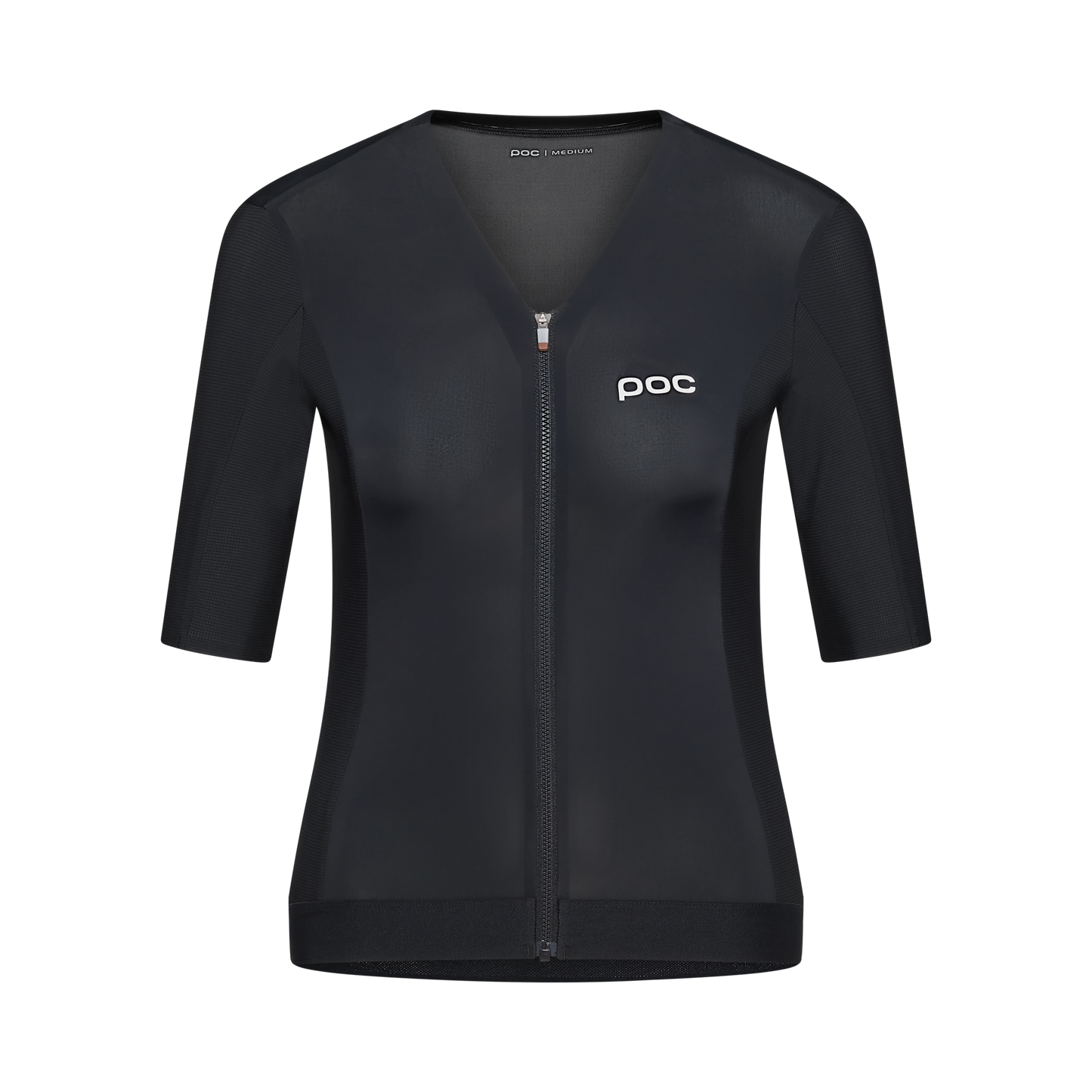 Maillot de manga corta POC RACEDAY Mujer Negro