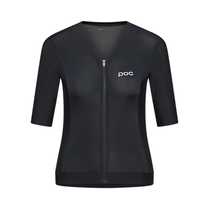 Maillot POC RACEDAY Mujer Manga Corta Negro