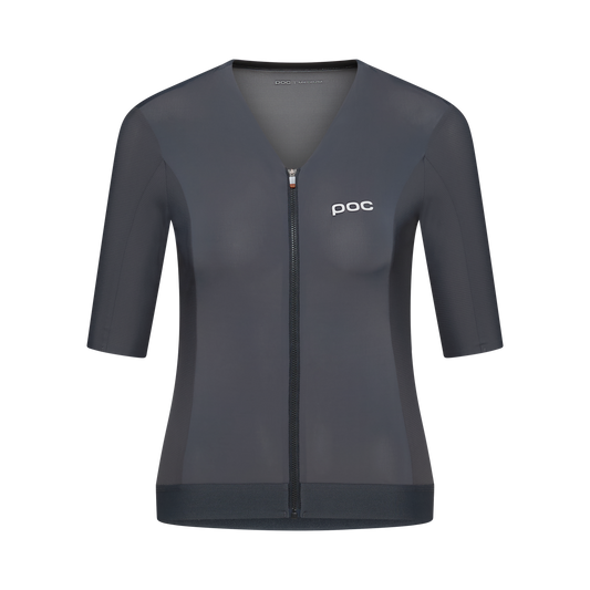 Maillot de manga corta para mujer POC RACEDAY Gris