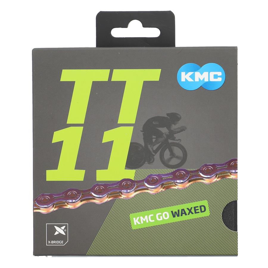 Cadena 11V KMC TT11 Cromada Encerada