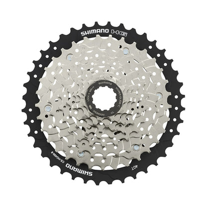 Cassette de 8 velocidades SHIMANO HG400 – foto principal sobre fondo blanco