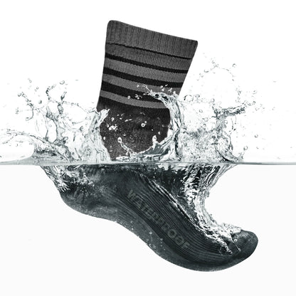 Calcetines GRIPGRAB Merino Invierno Impermeables Negro