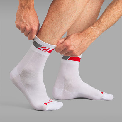 Calcetines GRIPGRAB REGULAR CUT SUMMER Blancos