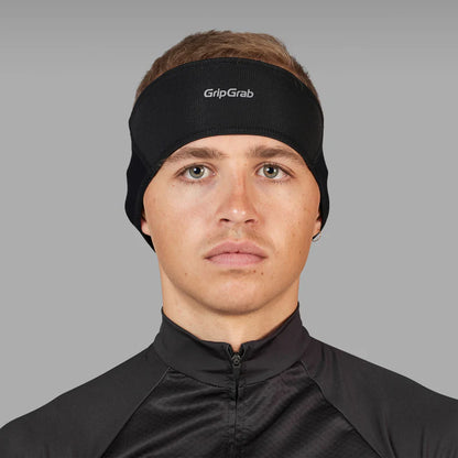 Diadema GRIPGRAB THERMO Cortavientos Invierno Negro