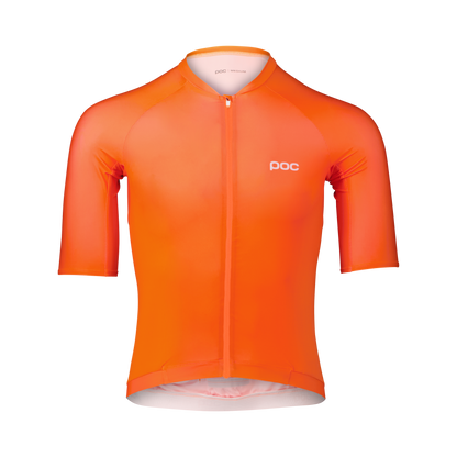 Maillot POC PRISTINE Manga Corta Naranja