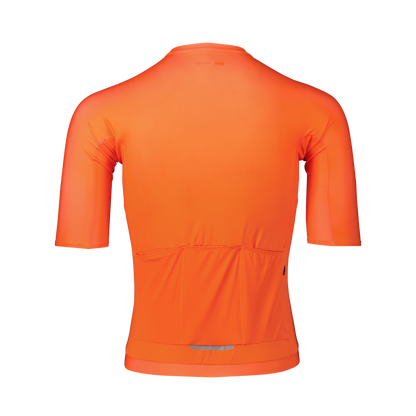 Maillot POC PRISTINE Manga Corta Naranja
