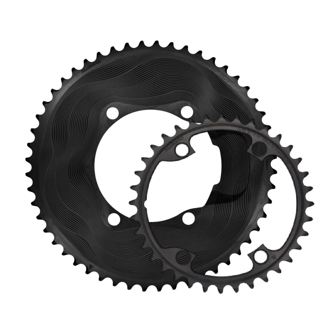 Par de Platos 12V ALUGEAR AERO 110 BCD para Shimano