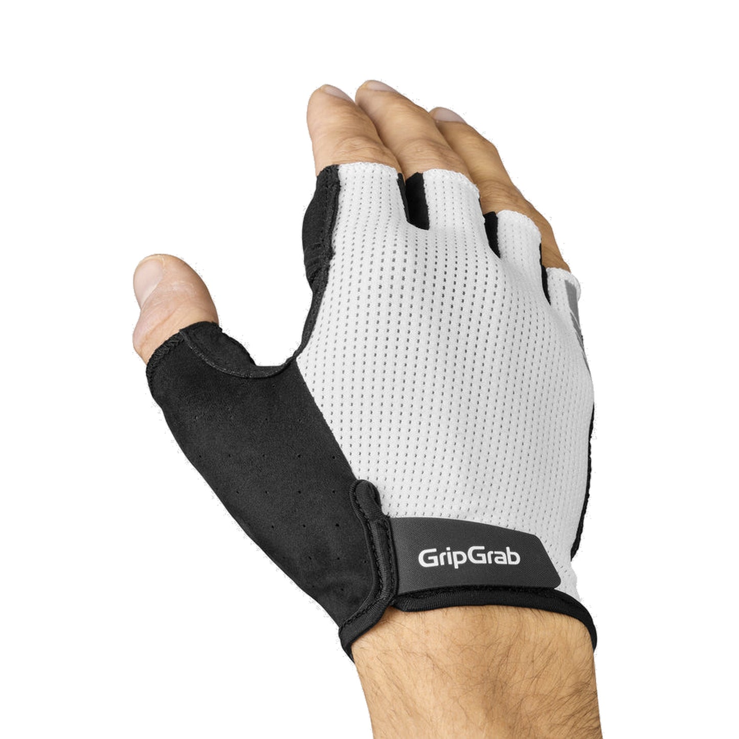 Guantes cortos GRIPGRAB EXPLR RC MAX blancos