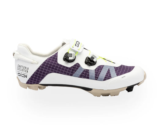 Zapatillas MTB XC/Gravel SIDI COFFEE GRINDER 2 Blanco/Violeta
