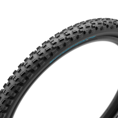Cubierta PIRELLI SCORPION ENDURO M COLOUR EDITION 29x2.40 HardWall Tubeless Ready plegable negro/turquesa Petronas