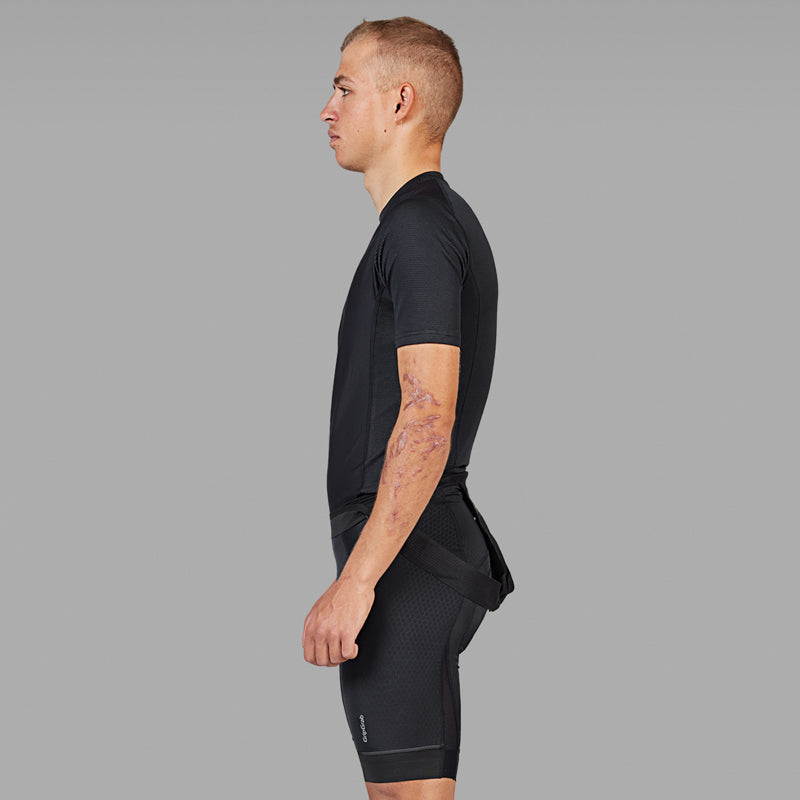 Camiseta interior de manga corta GRIPGRAB WINDBREAKING THERMAL negra