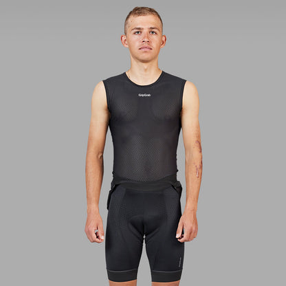 Camiseta interior sin mangas GRIPGRAB ULTRALIGHT MESH negra