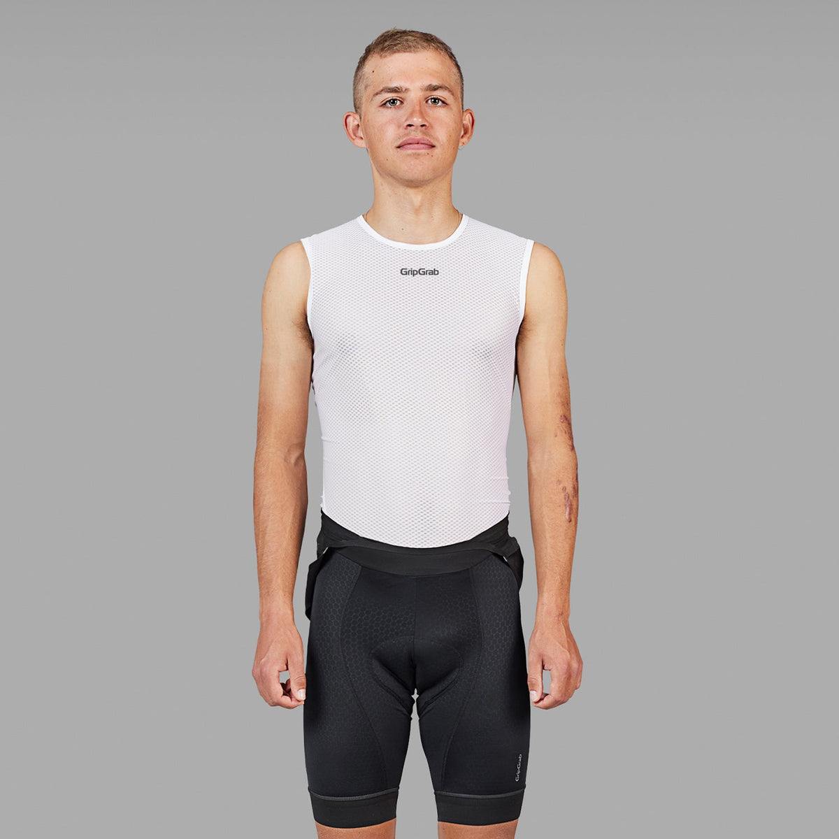 Sous-Vêtement Sans Manches GRIPGRAB ULTRALIGHT MESH Blanc