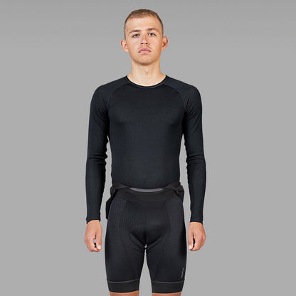 Camiseta interior de manga larga GRIPGRAB RIDE TÉRMICA negra