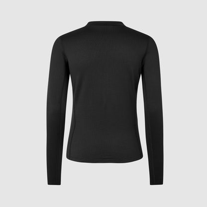 Camiseta interior de manga larga para mujer GRIPGRAB CICLISMO INVIERNO negra