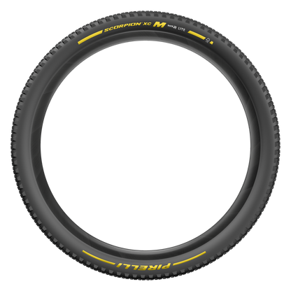 Neumático PIRELLI SCORPION RACE XC M Lite 29x2.40 Tubeless Ready Flexible Negro/Amarillo Team Edition