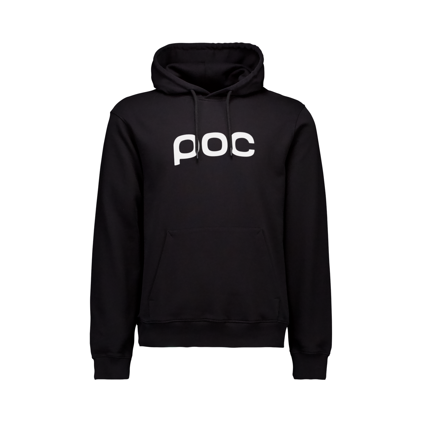 Sudadera con capucha POC Negra/Blanca