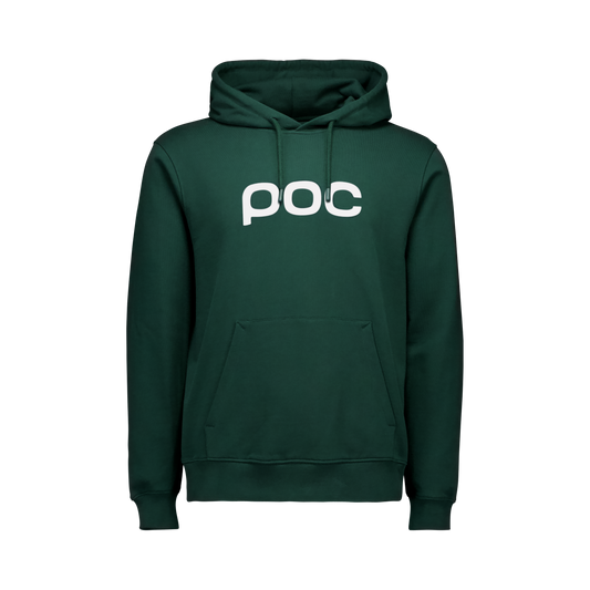 Sudadera con capucha POC Verde/Blanca