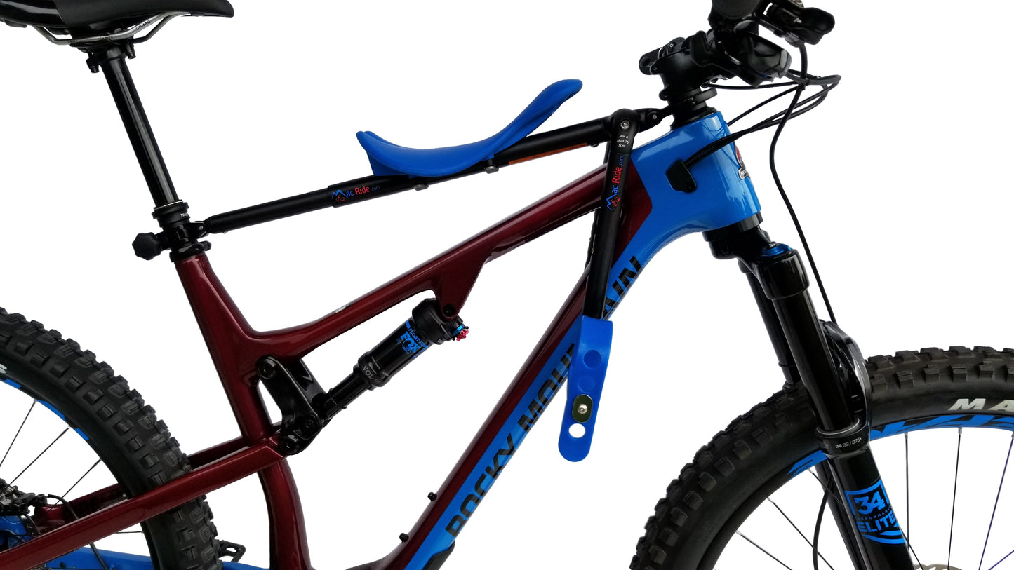 MAC RIDE Asiento portabebés para Pivot 1"1/8 Completo Azul