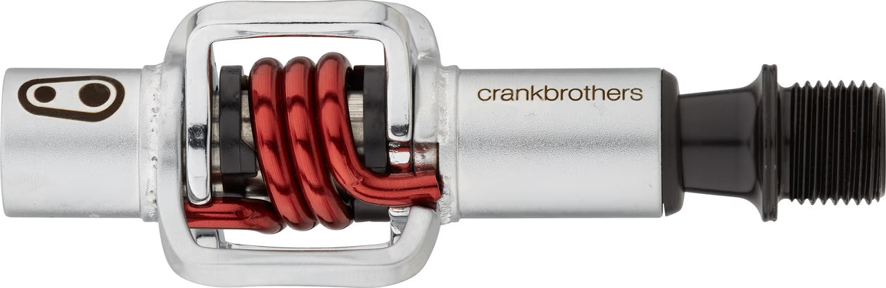 Pedales CRANKBROTHERS EGG BEATER 1 Plata/Rojo