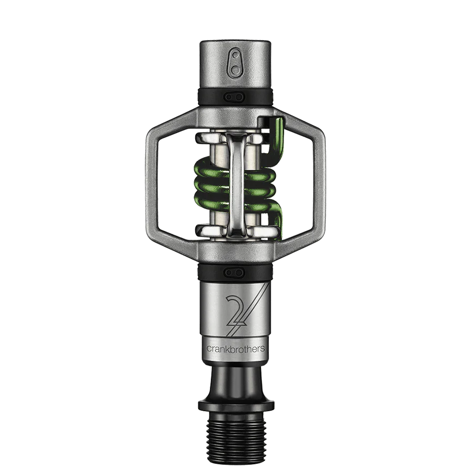 CRANKBROTHERS EGG BEATER 2 pedales Plata / Verde