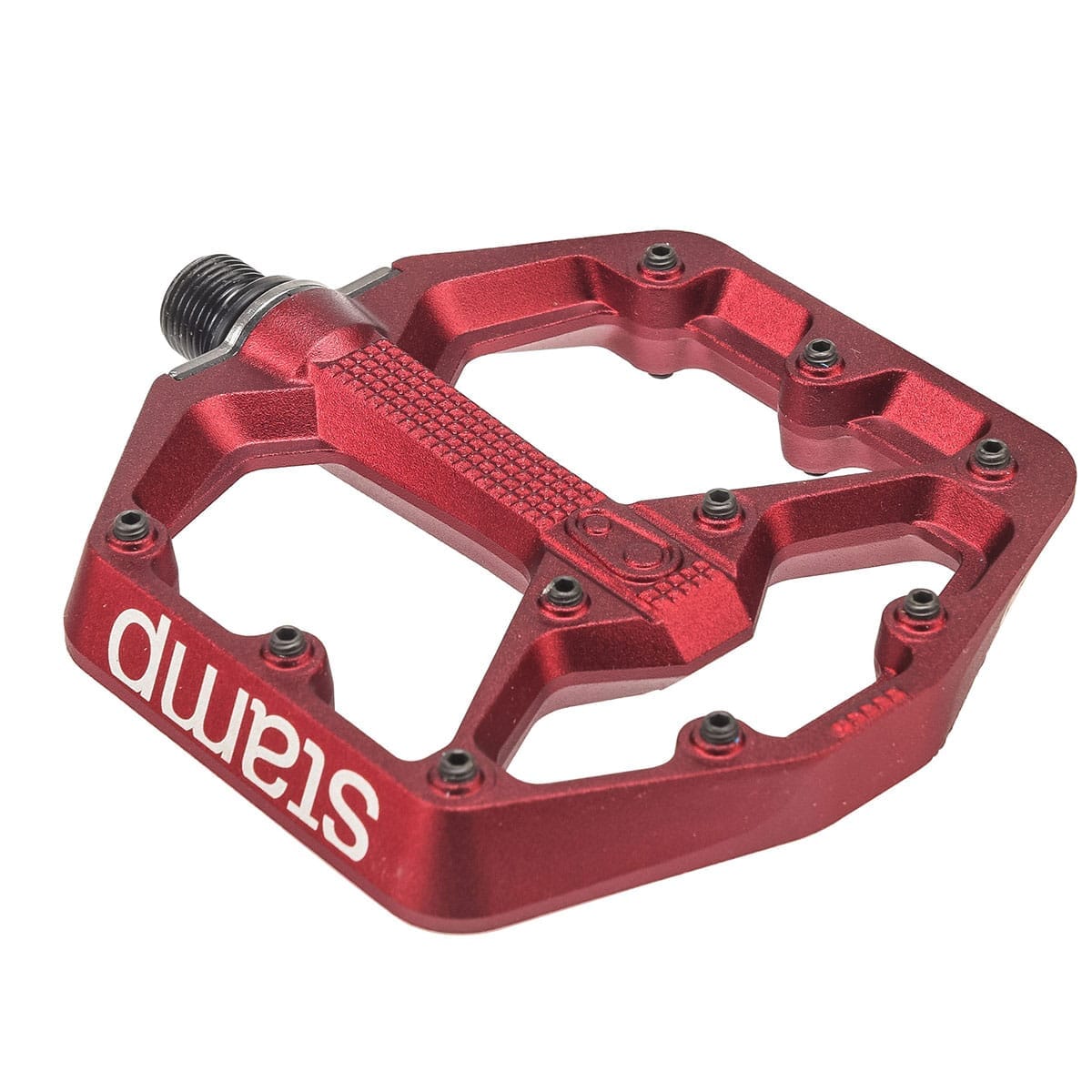 CRANKBROTHERS STAMP 7 Pedales planos pequeños Rojo