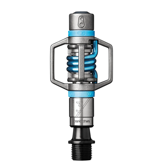 CRANKBROTHERS EGG BEATER 3 pedales Plata/Azul