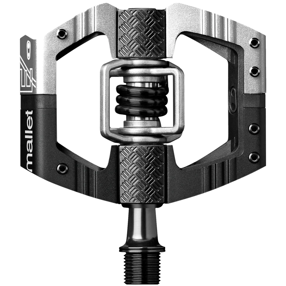 Pedales CRANKBROTHERS MALLET ENDURO LS Plata/Negro