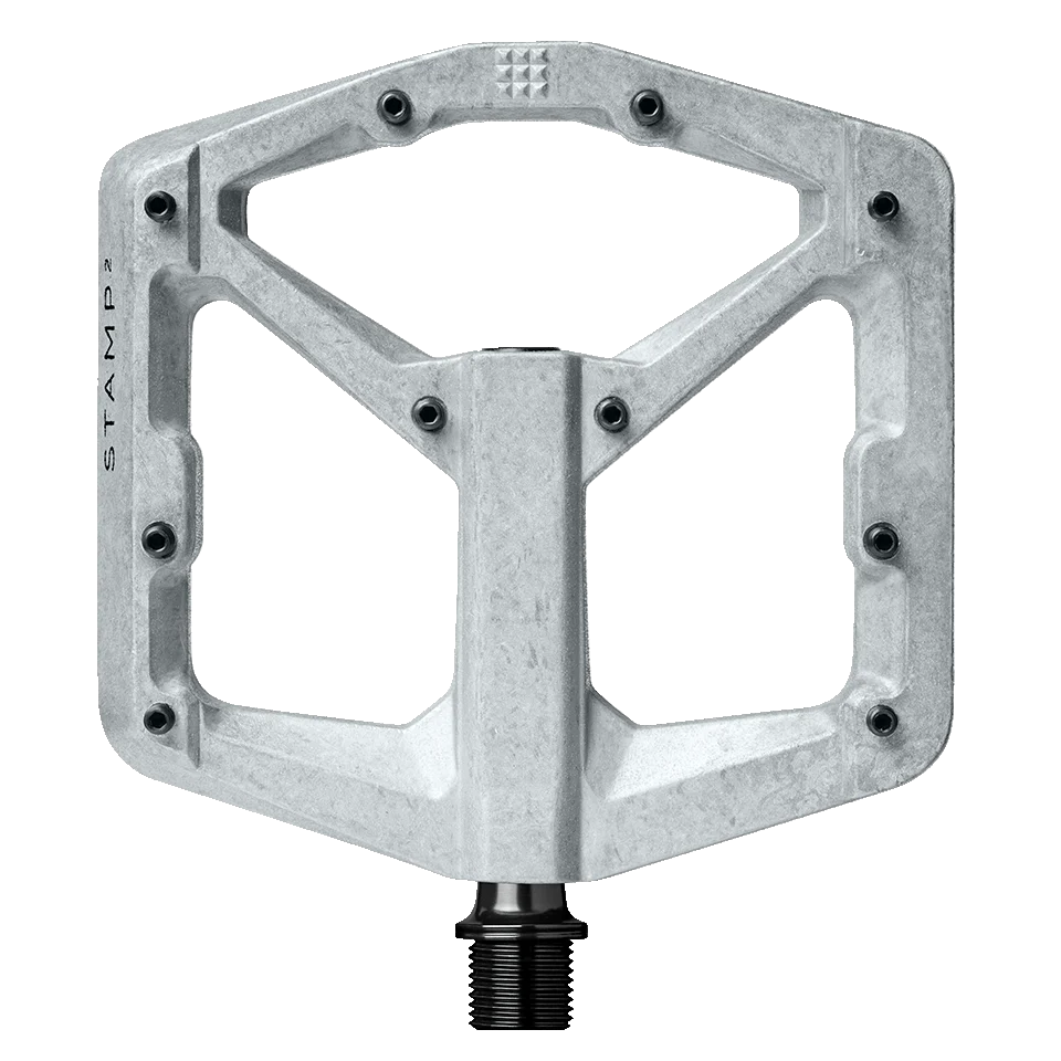 Pedales planos CRANKBROTHERS STAMP 2 Large Plata