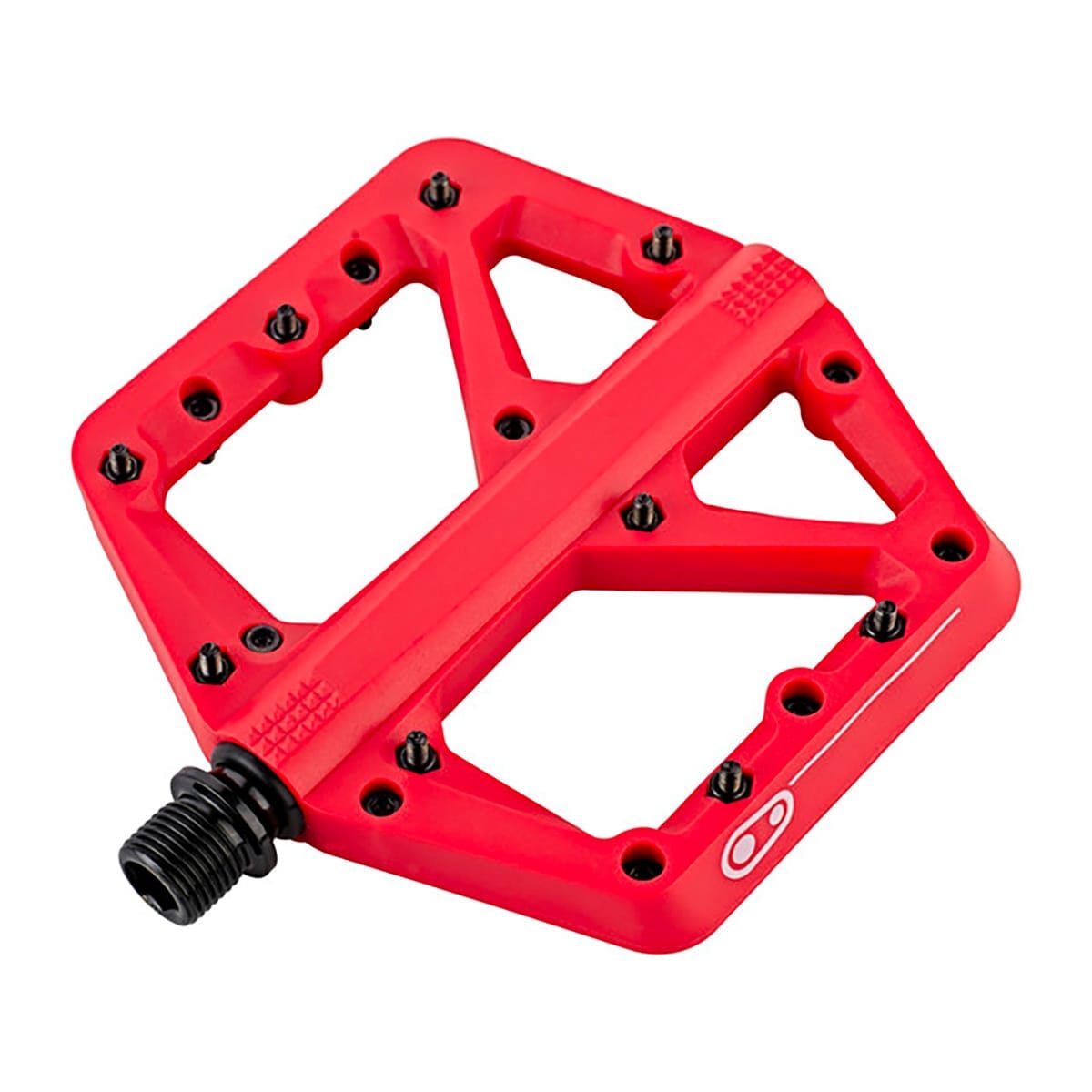 CRANKBROTHERS STAMP 1 Pedales planos pequeños Rojo